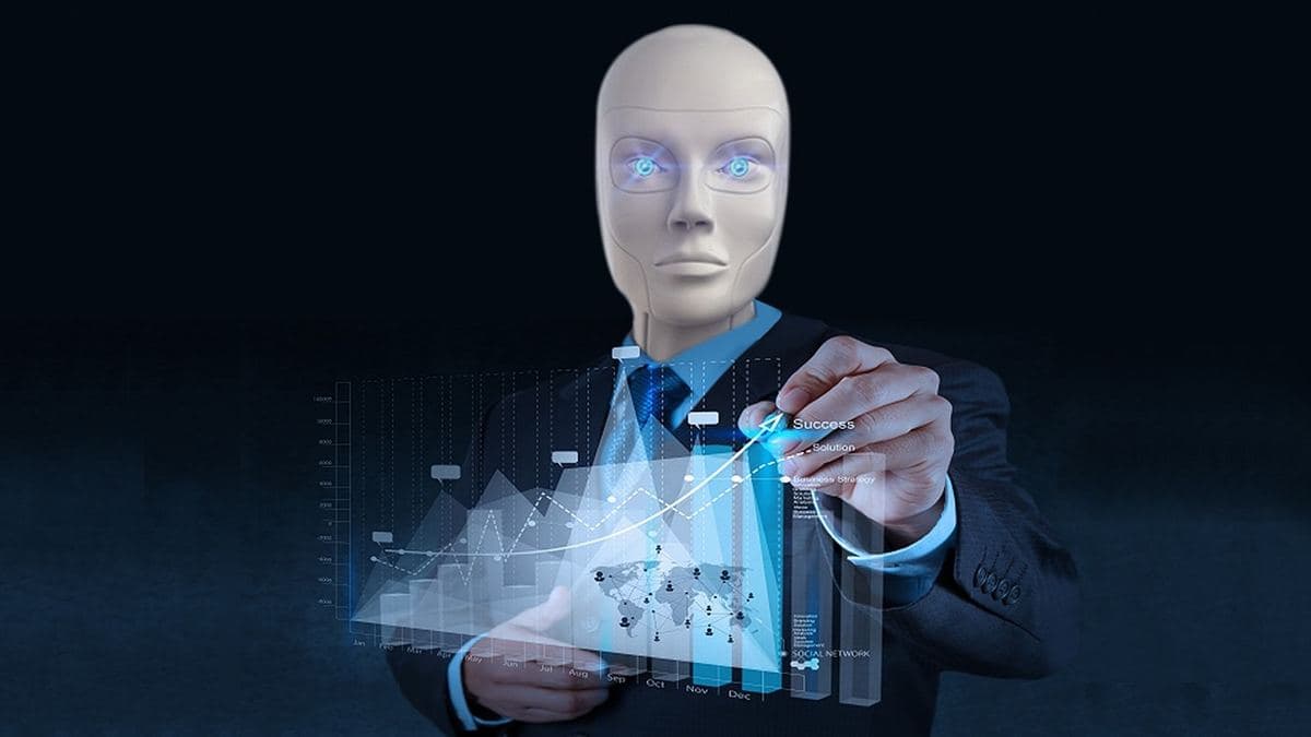 Trademark owner watching on a dashboard how AI systems portray their registered trademark in answers